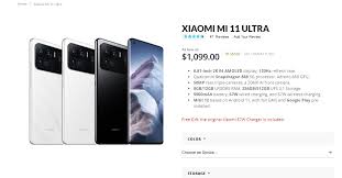 Xiaomi mi 11 ultra android smartphone. Grab Mi 11 Ultra With Extra 2 Discount And A Free 67w Charger From Giztop Gizmochina