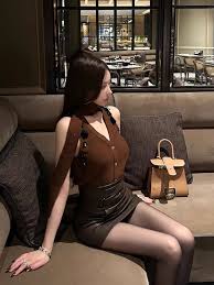 2color) 트윙클 스팽 타이 베스트-무이니크