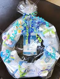 But it can be difficult to think of something that's unique and meaningful, and that expresses your love for the new baby and his or her parents. Onesies Wreath A Unique Baby Shower Gift Idea