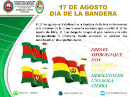 Era de tres franjas horizontales, azules la superior e inferior, y blanca la central en cuyo centro estaba el escudo de armas que tenía arriba una aljaba, apoyada sobre tierra (en la que había varios trofeos y la bandera nacional), llena de. Hoy 17 De Informacion Y Control De Gestion Uagrm Facebook