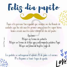 El día del padre surge por primera vez en estados unidos, un 19 de junio en 1909 cuando sonora smart dodd quiso hacer un homenaje a su padre henry jackson smart por el. July Reposteria Feliz Dia Papa Aqui Les Presentamos Facebook