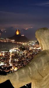 See A Rio De Janeiro Night Sky Paragliding And Christ The Redeemer Places To Travel Christ The Redeemer Statue Christ The Redeemer