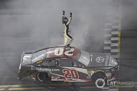 Nascar races on at indy after johnson contracts coronavirus. Erik Jones Emerges From Wild Daytona Race To Earn First Cup Win