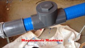 Comment Poser Un Clapet Anti Retour Pour Piscine Maconnerie Martinez Youtube