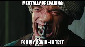 For those wondering, two scientists in france said they should test the covid vaccine on people in africa for efficiency or something. I Have My Covid Test Tomorrow Funny
