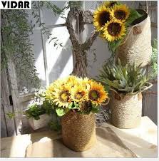 We did not find results for: Vidar Artificial Flower Sunflower Bunch Of Fake Flowers Wholesale Wedding Hand Holding Silk Flower Export Home Decoration Artificial Plants Aliexpress