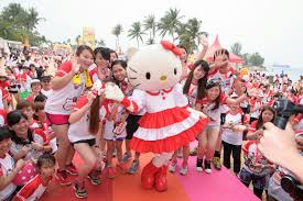 Songkrun malaysia 2017 official promo video подробнее. Let S Link Love Together At Hello Kitty Run Manila 2017 Onereyna