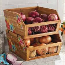 Pioneer Woman Acacia Wood Produce Bin 1 Bin Walmart Com Produce Bin Pioneer Woman Kitchen Pioneer Woman Kitchen Design