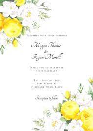 Wedding Invitation Template Yellow Floral Wedding Invitation Rose Wedding Invitation Custom Wedding Invitation Yellow White Roses In 2021 Rose Wedding Invitations Yellow Wedding Invitations Yellow Floral Wedding Invitations