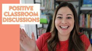 Classroom Discussions in Kindergarten, First, and Second Grade // positive  classroom discourse!