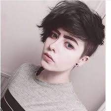 What Is This Hairstyle Called Also If Anyone Could Link A Tutorial On How To Do It That D Be Great Short Hair Styles Androgynous Haircut Hair Styles