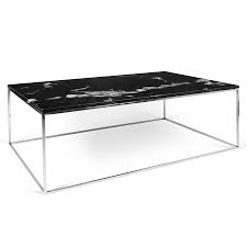 Shop now for our low price guarantee and expert service. Gleam Long Marble Coffee Table Black Chrome Collectic Home