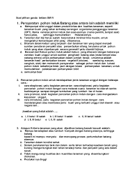 Sebagi salah satu bentuk teks fungsional bahasa inggris song juga diberikan dalam bentuk soal pilihan ganda. 50 Soal Pilihan Ganda Tentang K3 Beserta Jawabannya