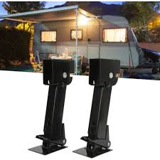 Eosnow 2PCS Stabilisator Jack Eisen 650lb Unterstützung 1000lb  Tragfähigkeit Teleskop Einstellbare Abschwenkbare Ausleger