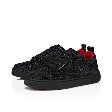 Christian Louboutin Funnyto Black - Kids Unisexs Shoes - Size 30