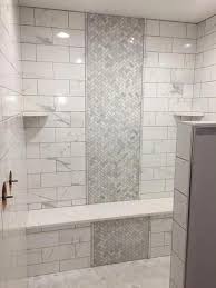 Ms International Arabescato Carrara Herringbone Pattern 12 In X 12 In X 10 Mm Honed Marble Me Small Bathroom Remodel Bathrooms Remodel Master Bathroom Shower