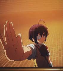 Match profile matching profile pictures sad anime anime guys anime male tumblr wallpaper blue aesthetic pastel japanese film matching icons. Rikka Takanashi X Yuuta Togashi Anime Printables Anime Cartoon Art