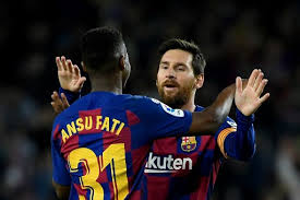 Including injury time, there were still some ten minutes left to play, and barça did. Fati And Messi Connection Sees Barca Hold On Against Levante Sports The Jakarta Post