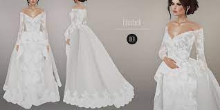 The fact you're reading … Beo Elisabeth Wedding Gown Sims 4 Wedding Dress Sims 4 Dresses Sims 4