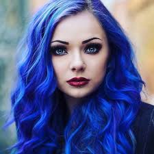 Alternative Love And Blue Image Electric Blue Hair Blue Hair Hair Styles