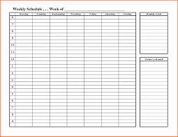 Weekly Hourly Planner Template Word Daily Calendar Template Daily Schedule Template Schedule Template
