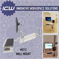 Icw Has Largest Selection Of Computer Monitor Keyboard And Medical Device Mounting Solutions All Made In The Usa Ergo Innovation Solutions Medical Device