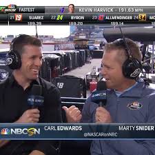 Nascar is hemorrhaging fans and sponsors, while its leading executive has stepped down amongst dwi and possession charges. Nascar On Nbc Carl Edwards On What He S Been Up To Why He Got The Nickname Buckets Facebook