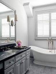 Black granite kitchen grey granite countertops granite bathroom rustic kitchen cabinets now there is more than twice the cabinet space and more than three times the amount of counter space all in the same kitchen! 14 Bathrooms With Gray Cabinets Ideas Bathroom Design Grey Bathroom Cabinets Bathroom Decor
