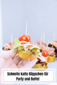 Sollten auf ihre machbarkeit hin getestet werden, etwa ob sie schnell eine große anzahl davon hergestellt bekommen. Schnelle Kalte Happchen Fur Party Und Buffet Calistas Traum In 2021 Party Happchen Babyparty Happchen Happchen