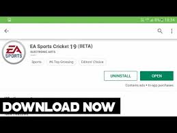 How To Download Ea Cricket 19 On Android Ea Cricket 19 Full Review And Gameplay Full Review Youtube