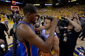 Game 7 of the western conference finals between the oklahoma city thunder and golden state warriors brought athletes from across the sports world to twitter to express their opinions on the decisive game of the highly competitive series. Kevin Durant Twitter Reacts To His Warriors Bombshell The Mercury News