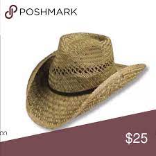 Straw Cowboy Hat New One Size Fits Most Cowboy Hats Straw Cowboy Hat Cowboy Style