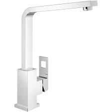 Enjoy grohe kitchen every day. Grohe Eurocube Single Lever Kitchen Mixer 31255000 1 2 High Spout