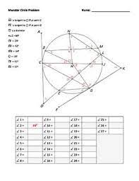 In worksheet on circle we will solve 10 different types of question in circle. 30 Circles Ideas Teaching Geometry Teaching Math Geometry High School