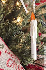 How To Make Clothespin Faux Candles Ashley Hackshaw Lil Blue Boo Christmas Tree Candles Christmas Tree Decorations Diy Faux Candles