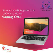 Günümüzde geçerli uygulamalara göre yeni. Silver Prize To Our Sustainability Report From Lacp Awards Aydem Renewables