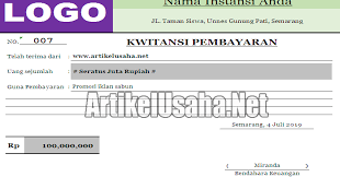 Kwitansi sebagai bukti pembayaran sangat penting khususnya dalam dunia perdagangan yang diperlukan dalam transaksi jual beli pembayaran suatu barang atau jasa. Download Kwitansi Kosong Bukti Pembayaran Format Excel 2007 Artikelusaha Net Informasi Bisnis Dan Wirausaha