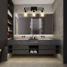 Maybe you would like to learn more about one of these? Wihtu Bathroom Vanity Lights 3 Light Wall Sconce Lighting Fixture With Bubble Glass Shade Modern Vanity Light Brass Accent And Matte Black Wall Light Lamp For Bathroom Mirror Cabinet Makeup Room Lighting