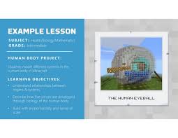 Minecraft Education Edition Lesson Ideas And Outcomes