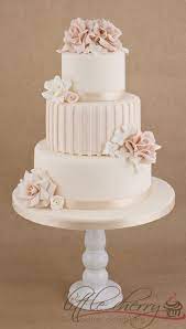 Bride Give Me Free Reign With This Design She Wanted 3 Tier With Roses Cake Wedding Cake Roses Wedding Cake Bride