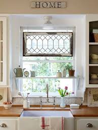 8 Ways To Dress Up The Kitchen Window Without Using A Curtain Home Decor Home House Interior