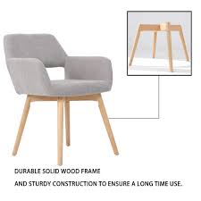 Handmade solid wood dining chairs, set of 4, with removable cushions. Furniture 2 Blue Lansen Furniture Modern Living Dining Room Accent Arm Chairs Club Guest With Solid Wood Legs Home Kitchen