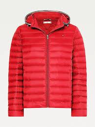 Tommy Hilfiger Dzseki Office | Tommy Hilfiger Piros Női Dzseki - Essential  Down-Filled Quilted Hooded RPEY-35609