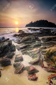 Peters chambers, 16 aug 2021 Dramatic Sunset Over The Ocean At Yan Kedah Stock Photo Picture And Royalty Free Image Image 125031220