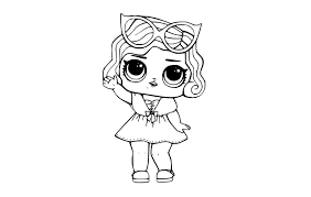Muñeca unicornio de lol surprise. Dibujos De Munecas Lol Para Colorear Imprime Gratis Toda La Serie