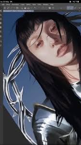 #armour #artistatiktok #arttiktok #artprocess #paint #digitalpainting  #portraitpainting #viralart