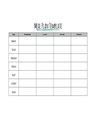 Meal Planner Template 7 Free Templates In Pdf Word Excel Download