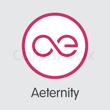 1650x1188px full size jpg preview: Aeternity Ae Cryptographic Currency Stock Vector Colourbox