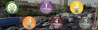 Elle permet le classement des véhicules à moteur atmosphérique. Umweltplaketten In Frankreich Crit Air