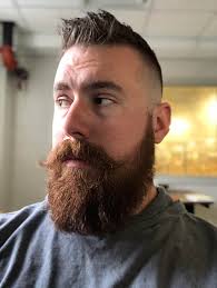 See more ideas about hair styles, long hair styles, hair. Paid A Visit To My Barber Trying A New Shorter Hairstyle After A Shaving Mishap Last Year My Beard Is Fin Short Hair With Beard Beard Life Beard No Mustache